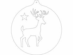 طرح ویدو حیوانات - veado animal - برای دستگاه CNC چوب و لیزر (سی ان سی)