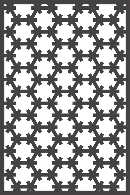 طرح وکتور شش ضلعی الگوی الگوی - vector seamless hexagon patern - برای دستگاه CNC چوب و لیزر (سی ان سی)