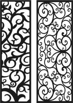 طرح تاک مانند درخشان برای برش لیزر cnc - vines pattern looks glitzy for laser cut cnc - برای دستگاه CNC چوب و لیزر (سی ان سی)