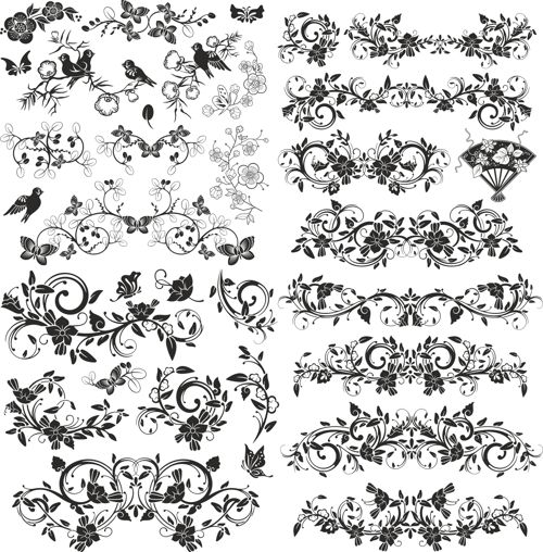 طرح قاب قدیمی حاشیه - vintage frame borders ve - برای دستگاه CNC چوب و لیزر (سی ان سی)