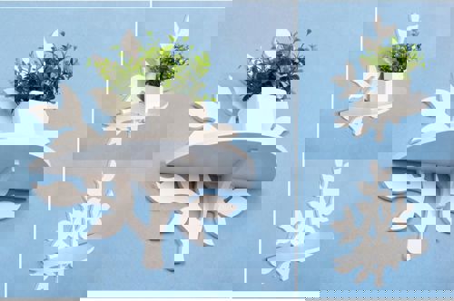 طرح قفسه دکوراسیون دیواری قالب - wall decoration storage shelf template ve - برای دستگاه CNC چوب و لیزر (سی ان سی)