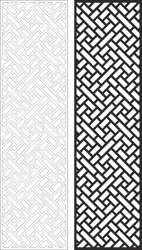 طرح دیواری پنل اسکرین لیزر - wall panel screen design laser cut ve - برای دستگاه CNC چوب و لیزر (سی ان سی)