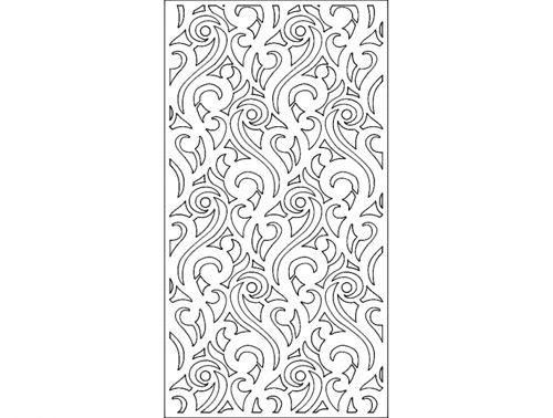 طرح جداکننده دیواری 80 - wall separator 80 - برای دستگاه CNC چوب و لیزر (سی ان سی)