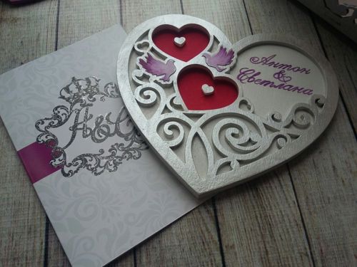 طرح جعبه عروسی برای برش لیزری هزینه - wedding box for laser cutting ve - برای دستگاه CNC چوب و لیزر (سی ان سی)