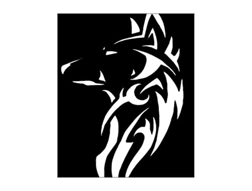 طرح wilk wolf - wilk wolf - برای دستگاه CNC چوب و لیزر (سی ان سی)