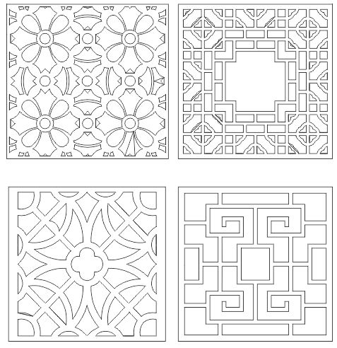 طرح فونت طراحی جداکننده پنجره برای برش لیزر cnc - window divider design font for laser cut cnc - برای دستگاه CNC چوب و لیزر (سی ان سی)
