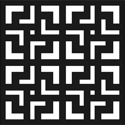طرح طراحی چیدمان پنجره حفاظتی الگوی - window grill design decoration pattern ve - برای دستگاه CNC چوب و لیزر (سی ان سی)