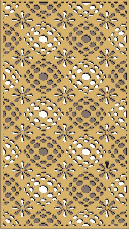 طرح الگوی حفاظ پنجره برای برش لیزری - window grill pattern for laser cutting 57 ve - برای دستگاه CNC چوب و لیزر (سی ان سی)