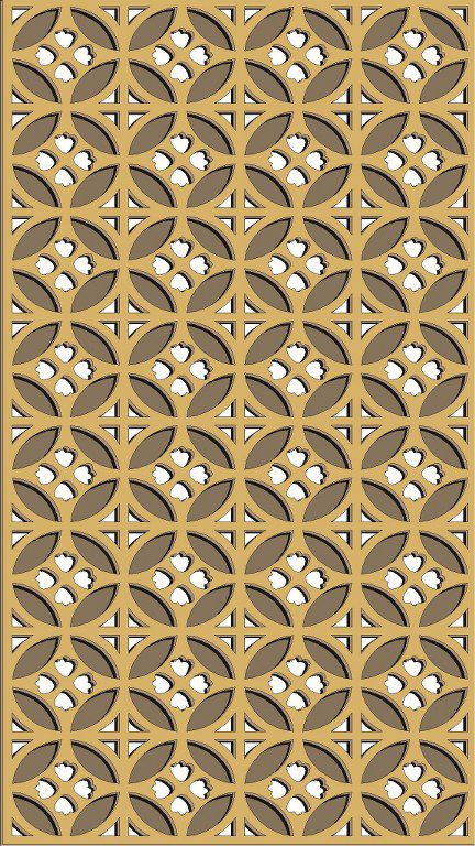 طرح الگوی حفاظ پنجره برای برش لیزری - window grill pattern for laser cutting 59 ve - برای دستگاه CNC چوب و لیزر (سی ان سی)