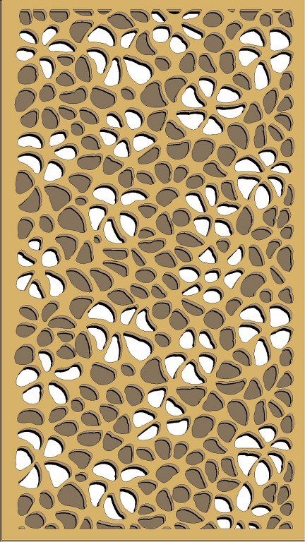 طرح الگوی حفاظ پنجره برای برش لیزری - window grill pattern for laser cutting 64 ve - برای دستگاه CNC چوب و لیزر (سی ان سی)