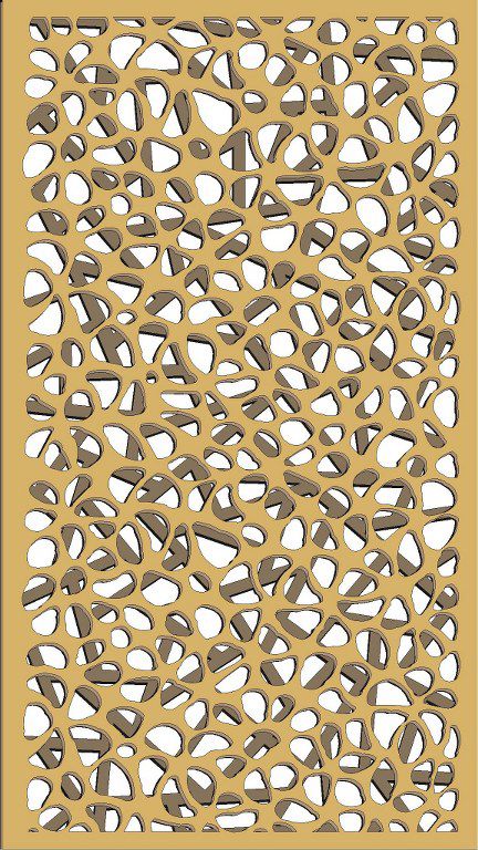 طرح الگوی حفاظ پنجره برای برش لیزری - window grill pattern for laser cutting 66 ve - برای دستگاه CNC چوب و لیزر (سی ان سی)