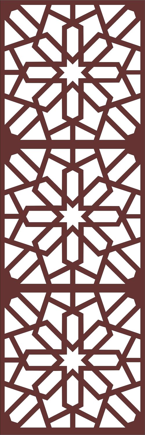 طرح پنل یکپارچه پنجره گریل برای برش لیزری - window grill seamless panel for laser cut ve - برای دستگاه CNC چوب و لیزر (سی ان سی)