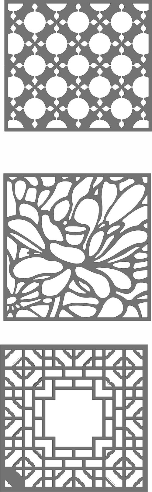 طرح پنجره جالی صفحه پنل های تنظیم آزاد - window jali screen panels set - برای دستگاه CNC چوب و لیزر (سی ان سی)