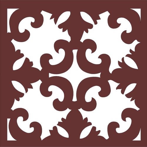 طرح پنجره جالی درز صفحه برای برش لیزری - window jali seamless screen for laser cut ve - برای دستگاه CNC چوب و لیزر (سی ان سی)