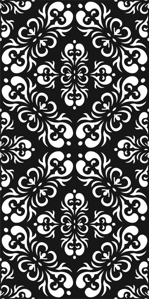 طرح پنجره شبکه‌ای درز صفحه پنل برای برش لیزری شیشه - window lattice seamless screen panel for laser cut ve - برای دستگاه CNC چوب و لیزر (سی ان سی)
