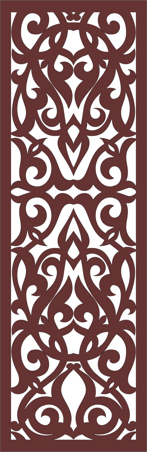 طرح توری پنجره یکپارچه برای برش لیزری - window screen seamless for laser cut ve - برای دستگاه CNC چوب و لیزر (سی ان سی)