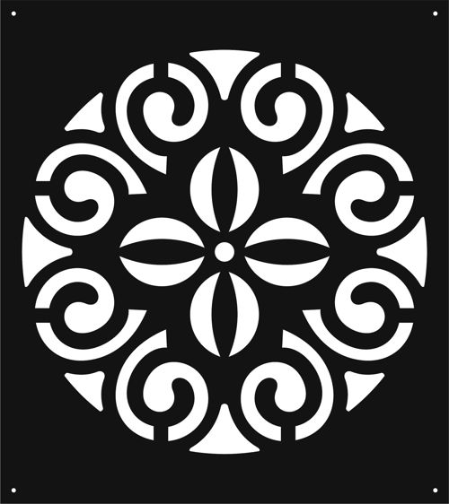 طرح صفحه پنجره درز برای برش لیزری - window screen seamless panel for laser cut ve - برای دستگاه CNC چوب و لیزر (سی ان سی)