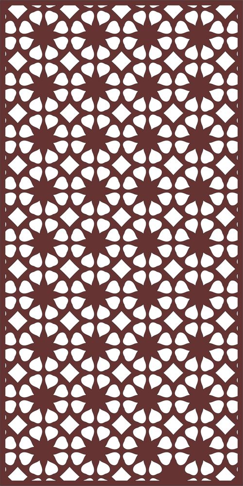 طرح طراحی جداکننده درز توری پنجره برای برش لیزری - window screen seamless separator design for laser cutting - برای دستگاه CNC چوب و لیزر (سی ان سی)