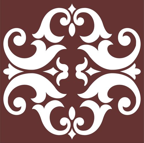 طرح پنل پنجره درز برای برش لیزری - window seamless grill panel for laser cutting - برای دستگاه CNC چوب و لیزر (سی ان سی)