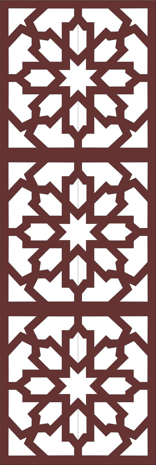 طرح الگوی پنجره درز برای برش لیزری شیشه - window seamless grill pattern for laser cut ve - برای دستگاه CNC چوب و لیزر (سی ان سی)