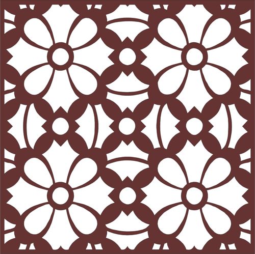 طرح الگوی جلی لیزری پنجره - window seamless jali pattern for laser cut ve - برای دستگاه CNC چوب و لیزر (سی ان سی)
