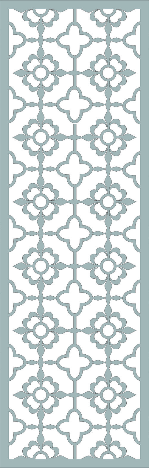 طرح پنجره درز شبکه برای برش لیزری شیشه - window seamless lattice for laser cut ve - برای دستگاه CNC چوب و لیزر (سی ان سی)