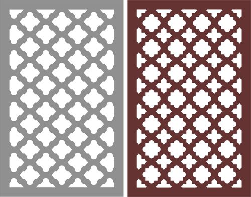 طرح پنجره درز صفحه پنل برای برش لیزری - window seamless screen panel for laser cut ve - برای دستگاه CNC چوب و لیزر (سی ان سی)