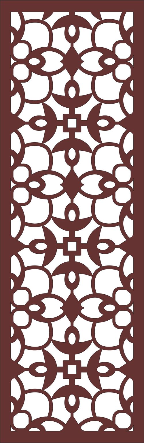 طرح پنجره درز صفحه الگوی cnc برش لیزری - window seamless screen pattern cnc laser cutting - برای دستگاه CNC چوب و لیزر (سی ان سی)