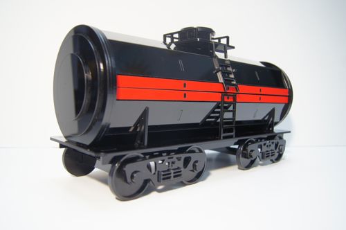 طرح نگهدارنده بطری نوشابه تانکر نفت قطار - wine bottle holder oil tanker train ve - برای دستگاه CNC چوب و لیزر (سی ان سی)