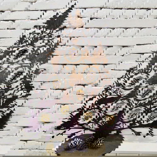 طرح دکوراسیون خانه زمستانی درخت کریسمس لیزری - winter home decor christmas tree laser cut ve - برای دستگاه CNC چوب و لیزر (سی ان سی)