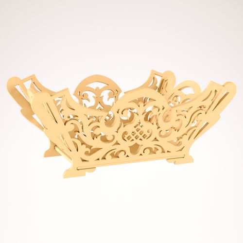 طرح تابوت چوبی تابلو - wooden casket - برای دستگاه CNC چوب و لیزر (سی ان سی)