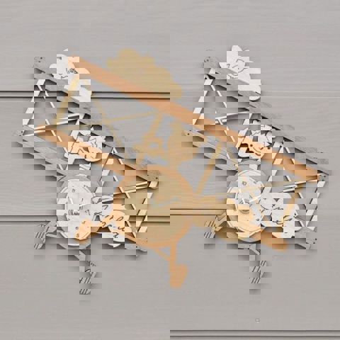 طرح ساعت چوبی برش لیزری cnc - wooden clock laser cutting cnc ve - برای دستگاه CNC چوب و لیزر (سی ان سی)