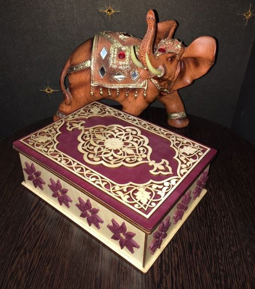 طرح جعبه چوبی جشن برای برش لیزری - wooden festive box for laser cut ve - برای دستگاه CNC چوب و لیزر (سی ان سی)