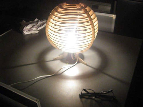 طرح چراغ چوبی بچه گربه تزئینی لامپ - wooden kitty light decorative lamp - برای دستگاه CNC چوب و لیزر (سی ان سی)