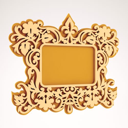 طرح پروژه آینه چوبی cnc - wooden mirror cnc project - برای دستگاه CNC چوب و لیزر (سی ان سی)