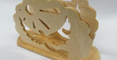 طرح جا دستمال چوبی برای برش لیزری - wooden napkin holder for laser cut - برای دستگاه CNC چوب و لیزر (سی ان سی)