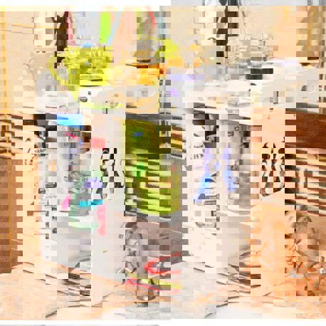 طرح قفسه چوبی سازماندهنده قفسه - wooden organizer shelf - برای دستگاه CNC چوب و لیزر (سی ان سی)