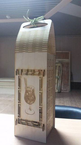 طرح بسته‌بندی تخته سه‌لا چوبی برای برش لیزری روکش - wooden plywood packaging for laser cut ve - برای دستگاه CNC چوب و لیزر (سی ان سی)