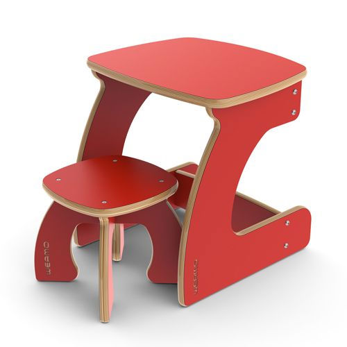 طرح میز صندلی چوبی برش لیزری - wooden table chair laser cut ve - برای دستگاه CNC چوب و لیزر (سی ان سی)