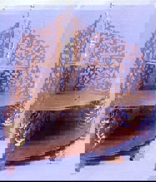 طرح چوب آیکونوستازی قفسه چوبی برش لیزری قالب - wood iconostasis wooden shelf laser cutting template ve - برای دستگاه CNC چوب و لیزر (سی ان سی)