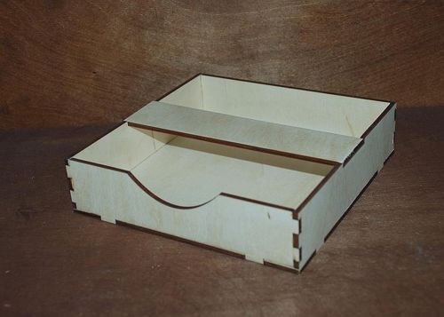 طرح جای دستمال چوبی جای دستمال کاغذی جعبه دستمال برش لیزری - wood napkin holder paper napkin holder napkin box laser cutting ve - برای دستگاه CNC چوب و لیزر (سی ان سی)