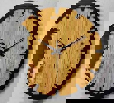 طرح ساعت دیواری دارکوب طرح برش لیزری قاب - woodpecker wall clock for laser cut ve - برای دستگاه CNC چوب و لیزر (سی ان سی)