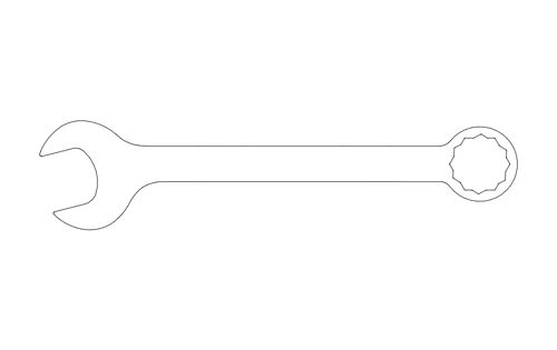 طرح جعبه آچار - wrench box - برای دستگاه CNC چوب و لیزر (سی ان سی)