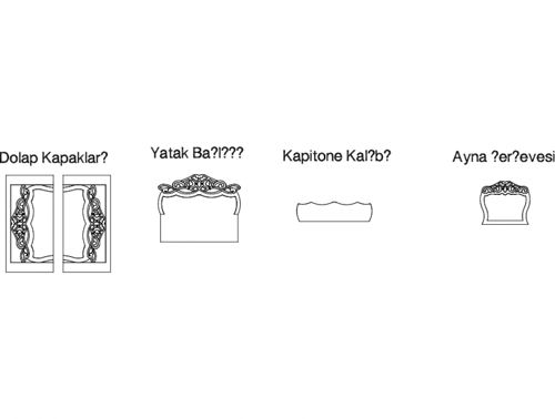 طرح یاتک اوداس - yatak odas - برای دستگاه CNC چوب و لیزر (سی ان سی)