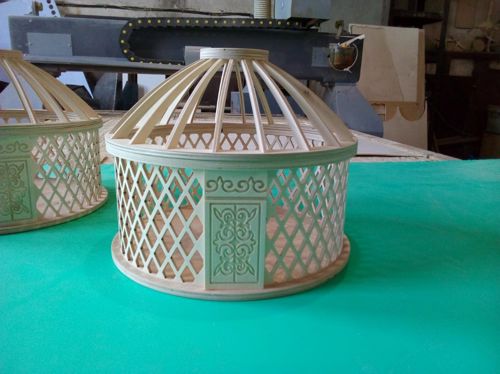 طرح یورت جعبه - yurt box - برای دستگاه CNC چوب و لیزر (سی ان سی)