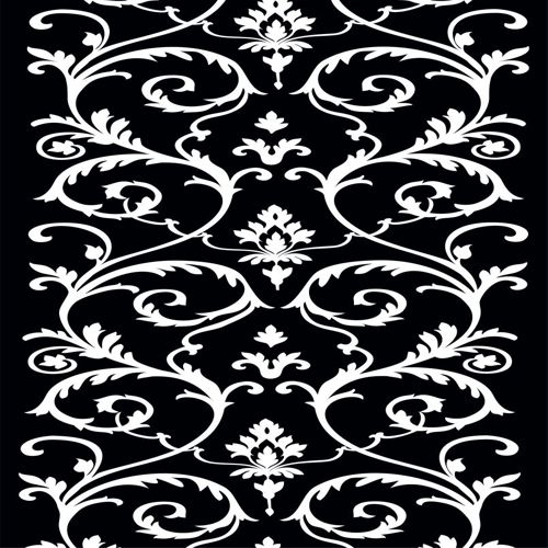 طرح وکتور مشبک گل برای برش - Vector design ready for cutting - برای دستگاه CNC چوب و لیزر (سی ان سی)
