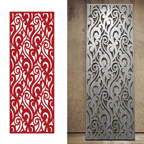 طرح برش cnc mdf دوبعدی طرح خالی - 2d mdf cnc cutting jali design - برای دستگاه CNC چوب و لیزر (سی ان سی)