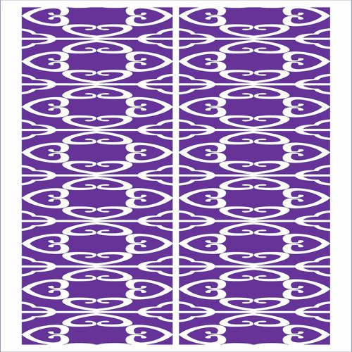 طرح الگوی پنل دو بعدی برای برش لیزری - 2d panel pattern for laser cut ve - برای دستگاه CNC چوب و لیزر (سی ان سی)