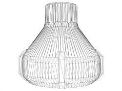 طرح دستگاه حکاکی لیزری سه بعدی با لامپ LED و توهم سه بعدی () - 3d illusion led lamp laser engraving machines - برای دستگاه CNC چوب و لیزر (سی ان سی)