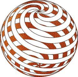 طرح تصویر کره سه بعدی باعث توهم برای برش لیزری پلاسما - 3d sphere image causing illusion for laser cut plasma ve - برای دستگاه CNC چوب و لیزر (سی ان سی)